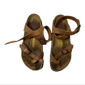 Birkenstock Yara sandals ankle strap crisscross 36